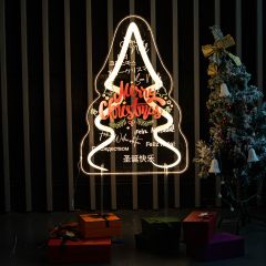 Custom Illuminated Sign for Christmas Holiday FGSG028
