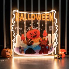 Custom Illuminated Sign for Halloween Holiday FGSG005-1