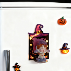 Halloween LED Decorative Refrigerator Magnet DLFM003