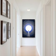 Mysterious Eye Of Tunnel Lighted Acrylic Wall Art DLP101