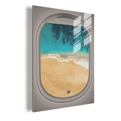 Aerial View: Tropical Dreams Lighted Acrylic Wall Art DLP602