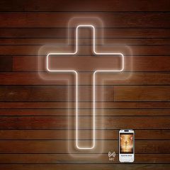 Christian Cross Neon Sign DLNW001
