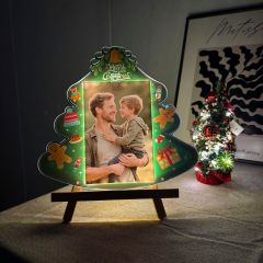 Christmas Tree Shaped LED Photo Frame DLPF002