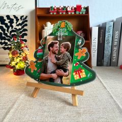 Christmas Tree Shaped LED Photo Frame DLPF002