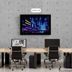 cyberpunk-crowed-street-lighted-acrylic-wall-art-dlp803
