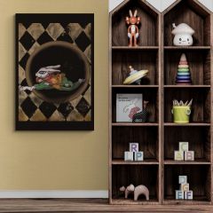 Down the Rabbit Hole Lighted Acrylic Wall Art DLF103