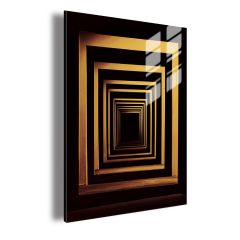 Endless Corridor Lighted Acrylic Framed Wall Art DLP105