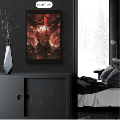 Infernal Ascension Anime  Lighted Acrylic Wall Art DLP905