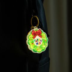 led-christmas-wreath-bag-charm-dlpj010