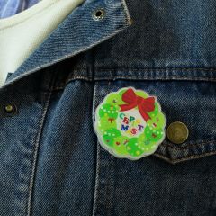 led-christmas-wreath-pin-badge-holiday-accessory-dlhz005