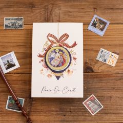 LED Light-Up "Peace On Earth" Christmas Ornament Card DLCC012