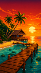 summer-sea-clouds-ghibli-style-aesthetic-mobile-wallpaper-mwpg047
