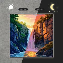 Summer Sea Clouds Ghibli Style Aesthetic Desktop Light Box DLPDG047

