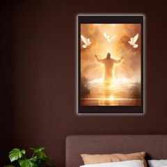 "The Baptism" Luminous NFC Wall Art DLJD008