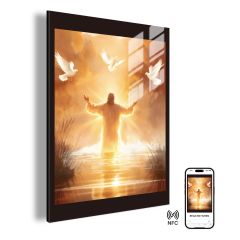 "The Baptism" Luminous NFC Wall Art DLJD008