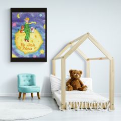 The Little Prince’s Journey Through the Universe Lighted Acrylic Wall Art DLF107