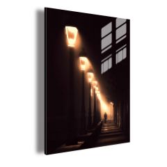 Tunnel of Light Luminous Acrylic Framed Wall Art DLP103