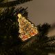 Gift Christmas Tree LED Ornament Glowing Acrylic Holiday Decor DLGS05