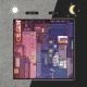 High-Rise City Buildings Sky Aesthetic Desktop Light Box DLPDG028
