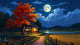 pixel-art-autumn-red-tree-full-moon-lake-dwpg049

