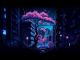 Cyberpunk Fantasy Glowing Cherry Blossom Tree 4K Desktop Wallpaper DWPL006