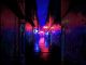 Cyberpunk Neon Graffiti Dark Alleyway HD Mobile Lock Screen MWPL004