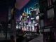 Future Megacity Panoramic Floor-to-Ceiling Window Apartment HD Mobile Wallpaper MWPL005