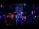Cyberpunk Rainy Night Neon Street Lonely Walker 4K Wallpaper DWPL008
