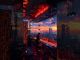 Majestic Cyberpunk Sunset City Skyline HD Mobile Lock Screen MWPL007