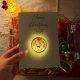 LED Light-Up Christmas Wreath Holiday Card - Bulk Festive Greeting with Illuminated Berry Wreath DLCC003