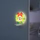 LED Christmas Wreath Refrigerator Magnet DLFM004