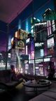 futuristic-city-panoramic-window-apartment-mobile-wallpaper-mwpg005

