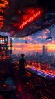 cyberpunk-majestic-sunset-city-skyline-mobile-wallpaper-mwpg007

