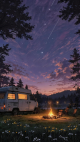 camping-tent-starry-night-aesthetic-mobile-wallpaper-mwpg040