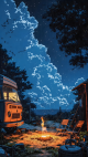 van-at-lake-starry-night-aesthetic-mobile-wallpaper-mwpg041