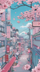spring-sakura-city-street-aesthetic-mobile-wallpaper-mwpg044
