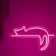 Cute Cat Neon Sign Art Decor for Room Bar Restaurant Decor & Gift