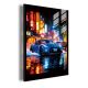 night-ride-in-a-blue-sports-car-lighted-acrylic-wall-art-dlpc03
