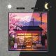 Summer Sea Clouds Ghibli Style Aesthetic Desktop Light Box DLPDG047
