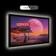 Retro Neon Desert Gas Station LED Luminous Acrylic Wall Art DLPG018