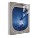 Thunderstorm View from an Airplane Window Lighted Acrylic Wall Art DLP603