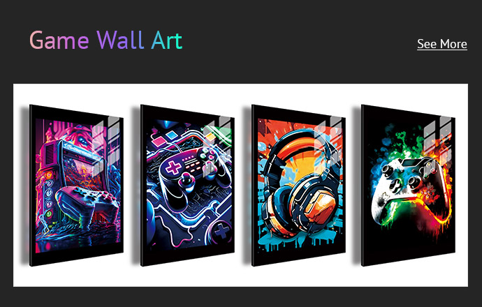 Game wall art