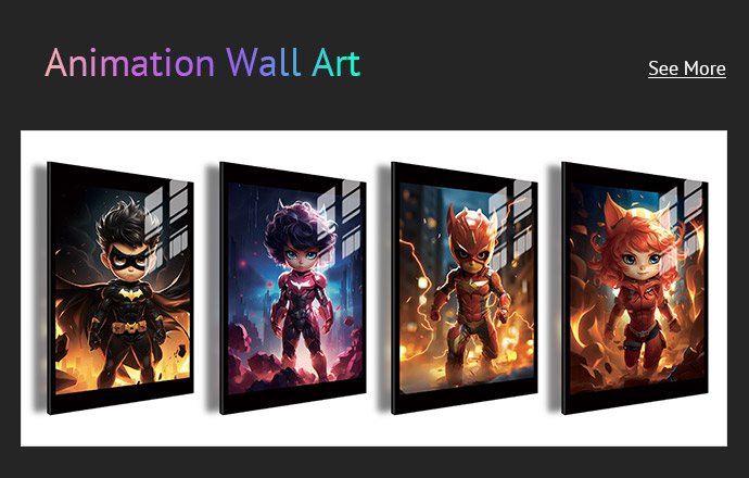 Animation wall art